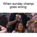 Nikki Tamboli Instagram - When Sunday champi goes wrong. Kya kare.. Kya kare? Hilarious! Isn't it? 🤣 . Nightsuit : @almari_thestore Styled by : @stylebytaashvi . . @colorstv @endemolshineind @vootselect #NikkiTamboli #TeamNikki #TamboliKiToli #NikkiIsTheBoss #BiggBoss2020 #BB14 #NikkiRulingBB14 #colorstv #BiggBoss14