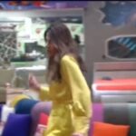 Nikki Tamboli Instagram - Morning Morning! 😘 And the happy dance.. happy dance.. happy.. happy.. dance is back! 🤩 Are you'll enjoying this?💞 . Outfit : @masayacouture Styled by : @stylebytaashvi . . @colorstv @endemolshineind @vootselect #NikkiTamboli #TeamNikki #TamboliKiToli #NikkiIsTheBoss #BiggBoss2020 #BB14 #NikkiRulingBB14 #colorstv #BiggBoss14