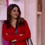 Nikki Tamboli Instagram - There is a shade of red for every woman. 🤩 As for #Nikki it symbolizes bold and beautiful ❤ what is it for you ? . Outfit : @wanderlustbysahiba Styled by : @officialanahita . . @colorstv @EndemolShineIND @VootSelect #NikkiTamboli #TeamNikki #TamboliKiToli #NikkiIsTheBoss #BiggBoss2020 #BB14 #NikkiRulingBB14 #colorstv #BiggBoss14 Mumbai, Maharashtra