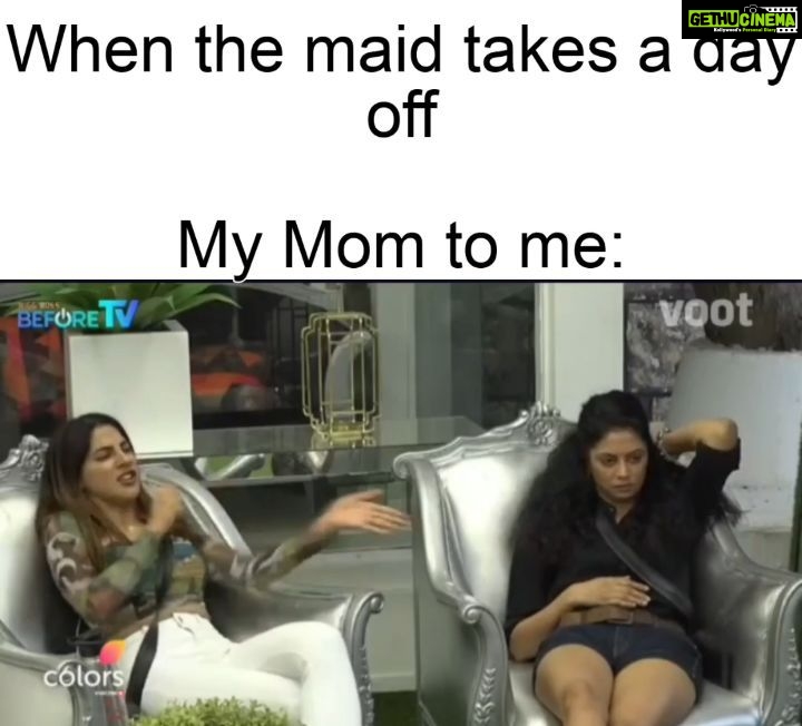 Nikki Tamboli Instagram - Nikki Tamboli truly is hilarious 🤣 So how did you find her "ghis ghis ghis" Do tell us! 🤪 . . @colorstv @endemolshineind @vootselect #NikkiTamboli #TeamNikki #TamboliKiToli #NikkiIsTheBoss #BiggBoss2020 #BB14 #NikkiRulingBB14 #colorstv #BiggBoss14