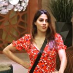Nikki Tamboli Instagram - A perfect combination of strong and beautiful #NikkiTamboli look ravishing in red. ❤️ Oh! Did you vote for Nikki yet? If not go to the voot app and vote for Nikki Tamboli now! 😊 . . @colorstv @endemolshineind @vootselect #VoteForNikkiTamboli #TeamNikki #TamboliKiToli #NikkiIsTheBoss #BiggBoss2020 #BB14 #NikkiRulingBB14 #colorstv #BiggBoss14