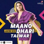 Nikki Tamboli Instagram - Nikki Tamboli ki tayaari.. padegi sab pe bhaari.. Don't forget to tune in to Bigg Boss 14 tonight at 10:30pm on @colorstv Keep supporting #NikkiTamboli #Repost @colorstv • • • • • • @nikki_tamboli's Nails >>>>>>>> Anything💅 Watch her on #BiggBoss14 tonight at 10:30 PM. Catch it before TV on @vootselect @beingsalmankhan #BiggBoss2020 #BiggBoss #BB14