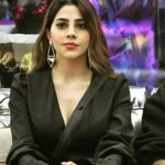 Nikki Tamboli Instagram - Beauty in black, #NikkiTamboli breaking the hotness meter in the Bigg Boss house🔥🔥 Outfit by :@amorecoutureofficial @happyAmorian Earrings : @trinketzbycynthia @vblitzcommunications Stylist by : @MahimaGoyalJalan @colorstv @endemolshineind @vootselect #TeamNikki #BombshellNikki #AamchiMulgi #MaharashtraChiShaan #NaughtyNikki #biggboss #BiggBoss14 #bb14 #NikkiInBB14 #Nikkians