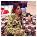 Nikki Tamboli Instagram - Always standing out of the crowd. 🌟 Beware of this fashionista. On that note, goodnight instafam! 💚 Nightsuit: @nocheevida Styled by @officialanahita @colorstv @endemolshineind @vootselect #TeamNikki #NikkiTamboli #BombshellNikki #AamchiMulgi #MaharashtraChiShaan #NaughtyNikki #biggboss #BiggBoss14 #bb14 #NikkiInBB14 #Nikkians Mumbai, Maharashtra