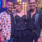 Nikki Tamboli Instagram - And TheKhatraKhatrashow comes to an end . A show that made me laugh and cry at the same time. A show that’s going to be etched in my happy memories forever. The masti on the sets , the happy fun banter with Bharti & Harsh , the super enthusiastic yet entertaining games everything was worth a while. It’s an emotional moment for me as it’s time to bid adieu to a show so close to my heart. Thankyou for making me a part of it. Only love & Gratitude 🙏🏻 😇❤️ #thekhatrakhatrashow