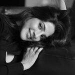 Nikki Tamboli Instagram - Will slay the sins.. and shine all hearts.. Wait for it! 🔥💞 #nikkitamboli #teamnikki #nikkirocks #blackandwhite #mood #positivevibes