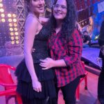 Nikki Tamboli Instagram - And TheKhatraKhatrashow comes to an end . A show that made me laugh and cry at the same time. A show that’s going to be etched in my happy memories forever. The masti on the sets , the happy fun banter with Bharti & Harsh , the super enthusiastic yet entertaining games everything was worth a while. It’s an emotional moment for me as it’s time to bid adieu to a show so close to my heart. Thankyou for making me a part of it. Only love & Gratitude 🙏🏻 😇❤️ #thekhatrakhatrashow