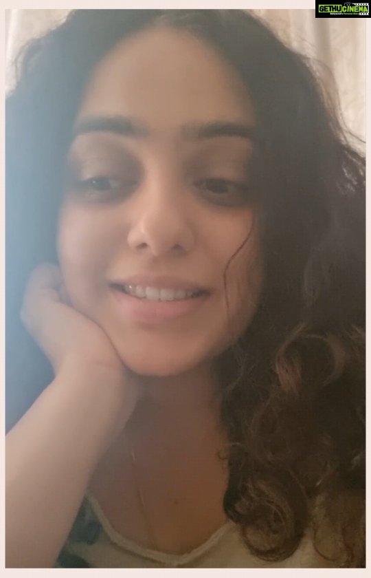 Nithya Menen Instagram - Just me talking ... to you . #NithyaUnfiltered