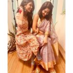 Nivedhithaa Sathish Instagram - With The firecracker @reginaacassandraa!💥♥️ #DiwaliMadness 🤘🏻 P.C. @thetravelleraa