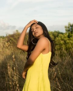 Nivedhithaa Sathish Instagram - Free spirit, wild heart, sweet soul! 🍃💫

Shot by - @palaniappansubramanyam