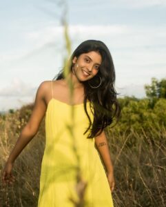 Nivedhithaa Sathish Instagram - Free spirit, wild heart, sweet soul! 🍃💫

Shot by - @palaniappansubramanyam