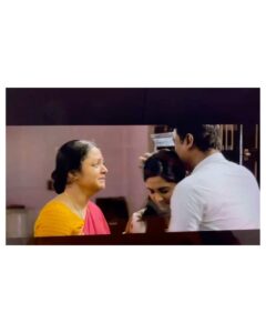 Nivedhithaa Sathish Instagram - Keerthana ♥️ #UdanPirappe on @primevideoin! 
This family was nothing but love :)
Thank you @jyotika ma’am for everything, My beautiful mother! 🥰🥰

Thank you @erasaravanan sir, @r.velraj.isc sir The Magician, @thondankani sir The father and @sasikumardir sir The mama 🙌🏻💪🏻

Was soooo much fun working with you all, Meet my crime squad- @soorimuthuchamy sir, @sija_rose_george, @ktsidhaarth! 😛

And my beloved @2d_entertainment @actorsuriya @rajsekarpandian Forever grateful! 🤗

P.S. Special mention to my mama Bacardi’s cute Orange phone! 😛

#Jo50 #Jyotika #Suriya #UdanPirappe #Nivedhithaasathish #sasikumar #samuthirakani #soori #dimman #tamilcinema #tamilsongs #rakthasambandam #actorslife #actor #familygoals #2dentertainment #suriyajyotika
