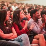 Nivedhithaa Sathish Instagram - At times stand up shows can be therapeutic 😛 About last night! @rose.musings @raja_pradeesh @_kanakavalli_ 🥂 How can I not talk about the artist who made our last night filled with laughter, SA! - @satired #WeNeedToTalk 🙌🏻👏🏻 Thank you for capturing this moment - @auhsojv