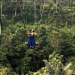 Nivedhithaa Sathish Instagram - Wanna go back! 🥺 #MajorThrowback #Indonesia #Ubud #IWantToBreakFree #BreathTaking #Swing #EdgeOfTheWorld #BlehWhatNot #OkBye! Ubud, Bali, Indonesia