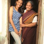 Nivedhithaa Sathish Instagram - Meet Meera and her Grandmother! In less than 24 hours, ( April 1st onwards ) #SethumAayiramPon on @netflix | @netflix_in! Dooo watch, share and let me know your thoughts! Lots of love, Team #SAP 🤗