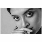 Nivedhithaa Sathish Instagram - I see you 🤍 Shot by - @aj_ajay_kumar Makeup - @abhiramisivakumar #NivedhithaaSathish