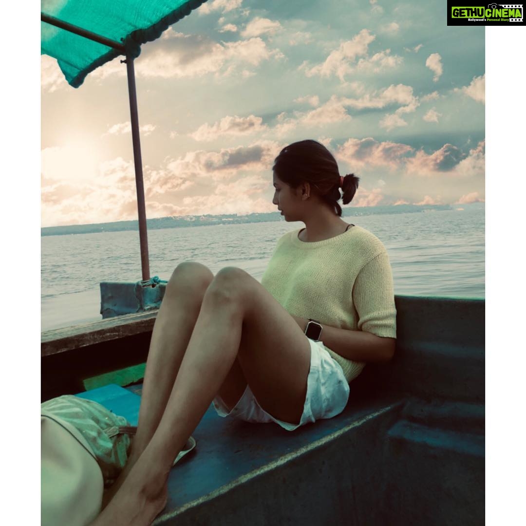 Nivedhithaa Sathish Instagram - ⛵️❤️ Goa, India