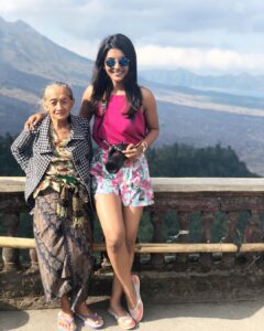 Nivedhithaa Sathish Instagram - Meet my Bali friend, lives in the Kintamani village right next to the volcanic mountains in Bali. Was such a thrill listening to her stories about the recent eruption. Mannn she is such a Rockstar, I must say! Mount Batur Trekking Tour Kintamani Bali