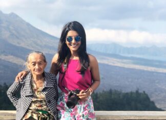Nivedhithaa Sathish Instagram - Meet my Bali friend, lives in the Kintamani village right next to the volcanic mountains in Bali. Was such a thrill listening to her stories about the recent eruption. Mannn she is such a Rockstar, I must say! Mount Batur Trekking Tour Kintamani Bali