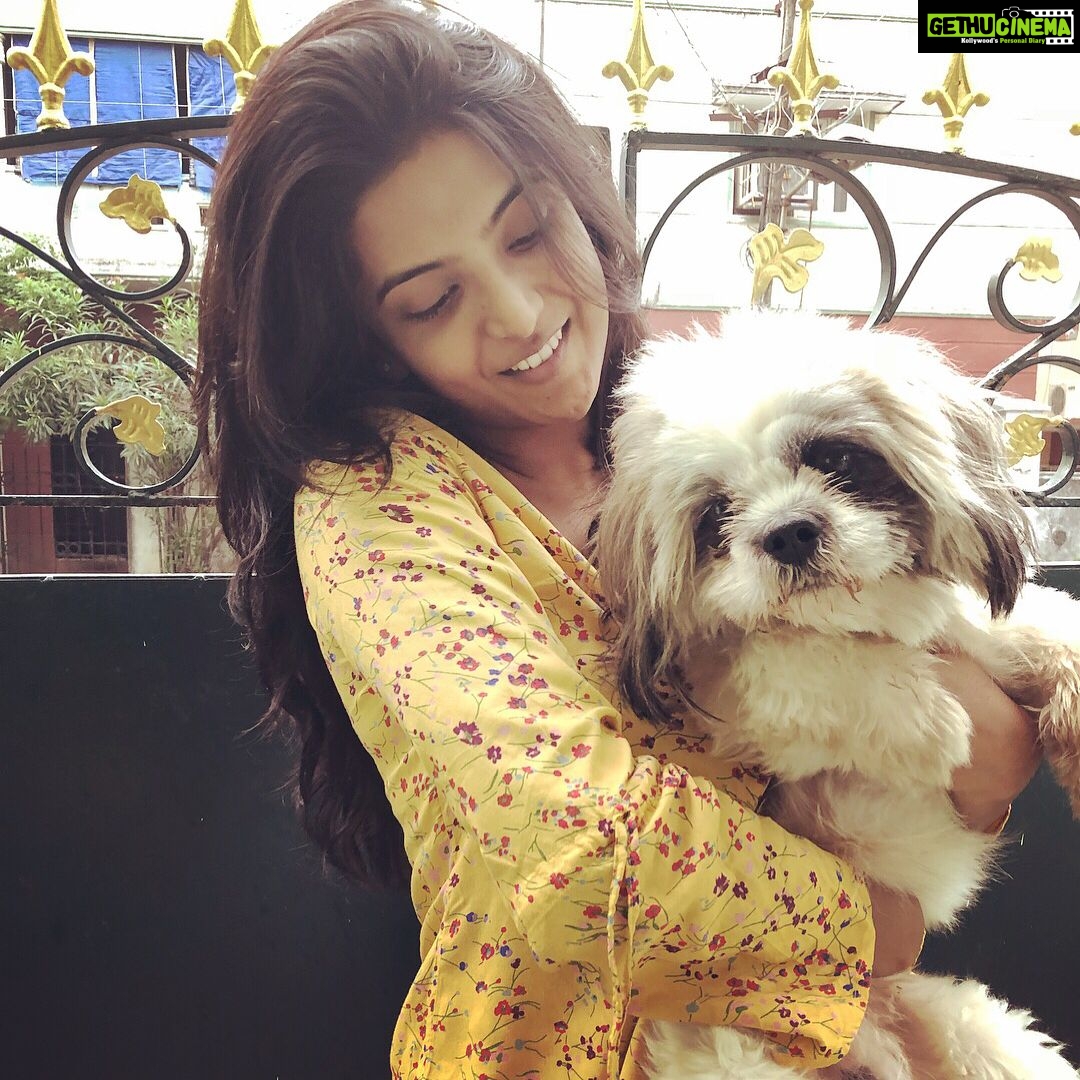Nivedhithaa Sathish Instagram - Two happy Puppies! 🤩♥️