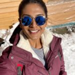 Nivedhithaa Sathish Instagram – Snowfie for The Gram! 🥶