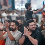 Nivin Pauly Instagram - Team Mahaveeryar at Thiruvananthapuram! 🥰❤️❤️❤️ #Mahaveeryar, releasing worldwide on July 21. 🔮📿 👮🏽‍♀️ 👑⚖️ @lulumalltvm @asifali @shanvisri #Abridsbine #PSShamnas #LuluMallTVM Lulu Mall Trivandrum