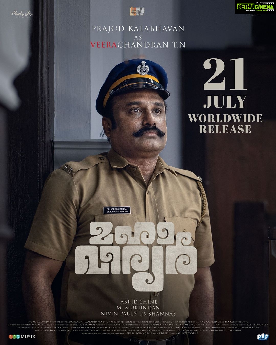 Nivin Pauly Instagram - Presenting @prajodkalabhavan as Veerachandran T.N and #SudheerKaramana as Damodaran Potti in #Mahaveeryar, releasing worldwide on July 21st. ๐ฎ๐ฟ๐ฎ๐ฝโโ๏ธ #AbridShine #MMukundan @ps_shamnas @paulyjrpictures #IndianMovieMakers @AsifAli @lal_director @ShanviSri @actor.sidhique @lalualexactor #VijayMenon @major_ravi #sudheerkaramana #Krishnaprasad @srikantmurali @sukumaranmallika @prajodkalabhavan @Padmaraj_ratheesh @sudheer_paravoor @sooraj_s_kurup @pramod_veliyanadu @shylajapambu @chandruselvaraj @ishaanchhabra90 #Manoj @Anees_nadodi @babypanikar #Chandrakant @___melwy_j___ @libin_mohanan @anju._nair @soundfactorofficial @sree_sankar @_vishnugovind @lbs_lal @mithu_siva #GeorgeJolly #Shaheenthaha #Nidhinram @agnivesh_22 @maju_mathew @bobby94446 @tuneyjohn @yellow_tooths @mahaveeryar #Mahaveeryar #123musix