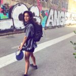 Pallavi Sharda Instagram - Off guard: a bag lady who never zips anything up. Sorry papa. #shotonaniphone6 with love @ann_spann DTLA