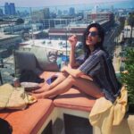 Pallavi Sharda Instagram - Off guard: a bag lady who never zips anything up. Sorry papa. #shotonaniphone6 with love @ann_spann DTLA