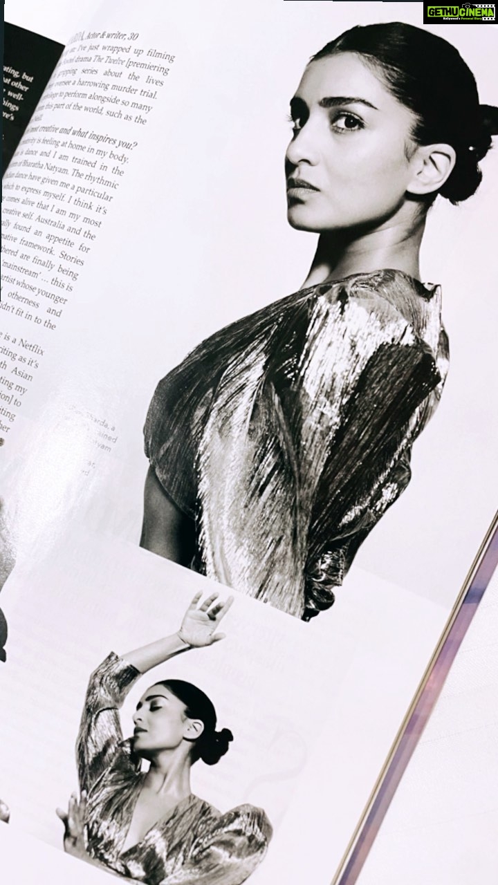 Pallavi Sharda Instagram - Thank you @vogueaustralia for this series of portraits shot in my element - in movement - for your June issue! It was such a pleasure to be shot by @jamie_heath, made up by @kylieotoole and to pose for an epic artist series curated by none other than @bazluhrmann 📸🕺🏽🪩