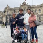 Panchi Bora Instagram – 1st Family vacation post 2020! 
🫒garden! Plaza De Armas De Lima