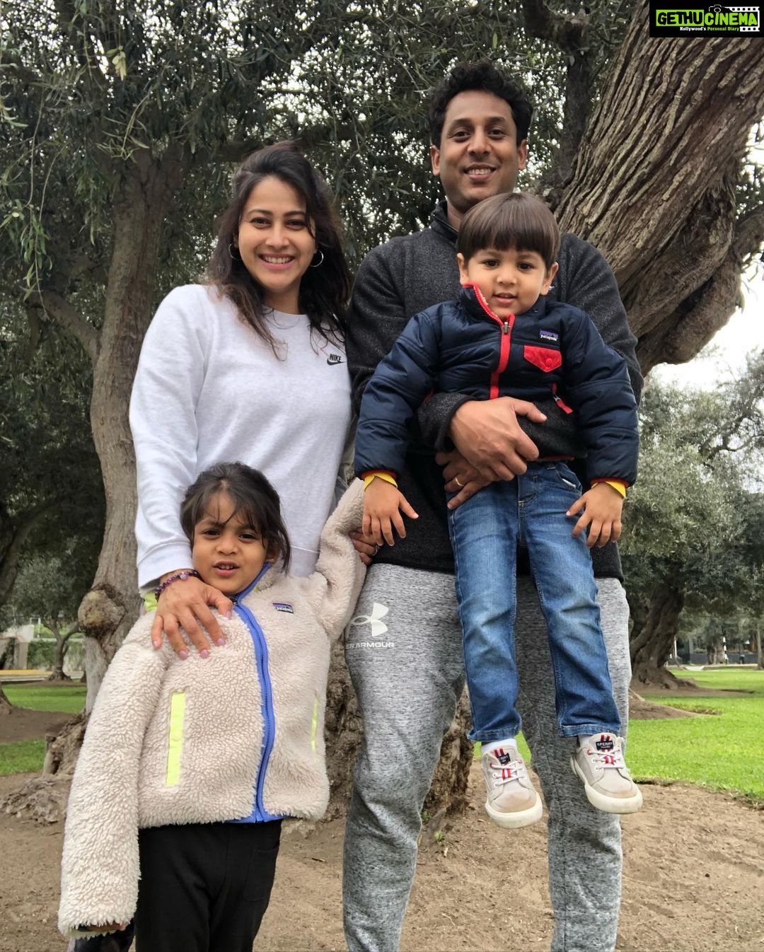 Panchi Bora Instagram - 1st Family vacation post 2020! 🫒garden! Plaza De Armas De Lima