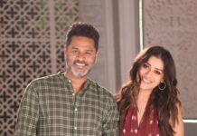 Payal Rajput Instagram - It was such an honor been choreographed by 1 & only @prabhudevaofficial sir! Initially I was so nervous because i consider myself a pathetic dancer lol@🥴🤣but he made me feel so comfortable & encouraged. He is such an icon. Watching him dance and that too LIVE has been a once in a lifetime opportunity and he is simply magical. #magical #telugusong #upcomingmovie 🎬