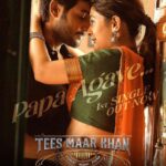 Payal Rajput Instagram – First single out now @aadipudipeddi @rajputpaayal @shamnakasim @suniltollywood @kabirduhansingh @kalyanji_gogana #teesmaarkhan #papaagave