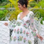 Payal Rajput Instagram - 🌈🌈 🌈 Wearing @pankhclothing ———————————————— Hairdo @hairmakeupbypriyanka Mua @mua_sriman