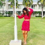 Payal Rajput Instagram - 🌸🌸🌸... . . . . Wearing @pankhclothing 🌸