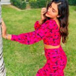 Payal Rajput Instagram - 🌸🌸🌸... . . . . Wearing @pankhclothing 🌸
