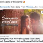Payal Rajput Instagram – Sizzling Song of the year 🎼🔥

#Samayanike Video Song From #TeesMaarKhan Out Now 

Link in bio 👆🏼

@aadipudipeddi 
#NagamTirupathiReddy 
 @suniltollywood @shamnakasim @thirmalyalla @ImSaiKartheek @TheSaiSatish @kalyanji_gogana