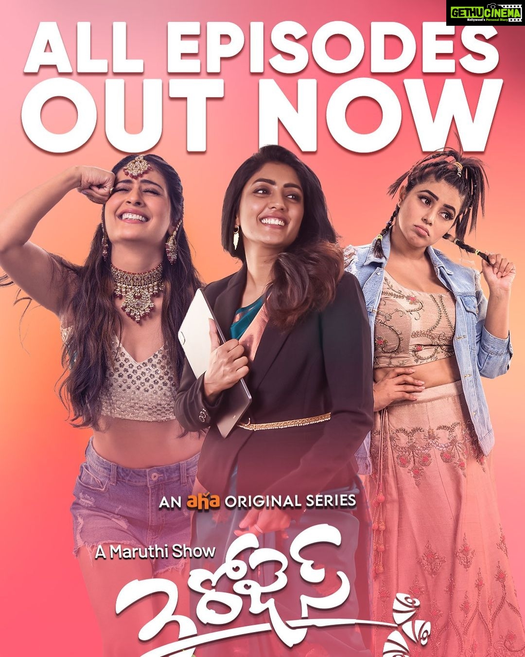 Payal Rajput Instagram - Grab some popcorn and get ready to binge watch. We have all episodes of #3Roses streaming now on @ahavideoin !!! #3RosesOnAha @maruthi_official @sknonline @maggi_filmmaker @ravi_tfi @theessdee @yourseesha @shamnakasim 🌹