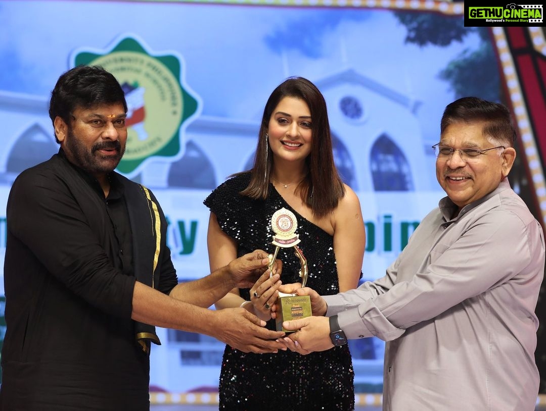 Payal Rajput Instagram - Finally ,The moment is here ,when called on stage to receive โMost Promising actress 2020 โ for Venky Mama ๐ฌ Receiving an award from a legend himself @chiranjeevikonidela itโs indeed a fan girl moment ๐ฅฐ Thanks to all my fans who have voted for me and made me win this title ๐๐ป Thanks @alluarvindonline for always being there,youโre my lucky mascot ๐ So proud to be part of South industry ๐๐ป Lensed @ganeshpeddireddy Managed by @kalyansunkara @essdeedigitalmarketing