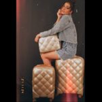 Payal Rajput Instagram - Add Glamour to your travel with fashion luggage @itluggageindia 💼 Can’t wait to use them . Check out the new range of luggage bags @itluggageindia .