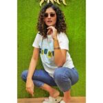Payal Rajput Instagram - 🎨🎨🎨 Wearing @goomfydotapp 📸 @theessdee Maggie hair by @hairmakeupbypriyanka 💋 Mua @make_up_by_shiva Assisted by @skrajavarma