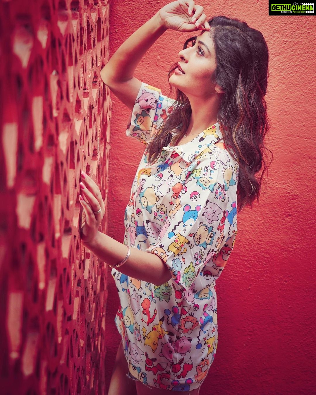 Payal Rajput Instagram - Pika pika 🥰🥰🥰.... ——————————— Wearing @anibiustore Hairdo @hairmakeupbypriyanka Mua @make_up_by_shiva 📸 @theessdee Assisted by @skrajavarma
