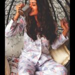 Payal Rajput Instagram – Ok but first coffee ☕️ 
It’s a brew- tiful day 🌸Gm 🌸
…
Wearing my fav brand @wearyourdreams.in 🐘