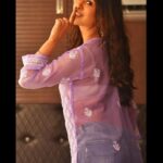 Payal Rajput Instagram - Shhhhh 😝.. waiting for my shot 🎬 And that’s indeed true Actors are paid to wait . We do the acting for free 🎭 ————————— Wearing @indian.attires 💜