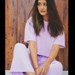 Payal Rajput Instagram - Lavender dreaming 💜💜💜 ................................ Wearing @vesture_desire 💜