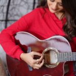 Payal Rajput Instagram - Just for a pose ,don’t know how to play guitar 🎸😔🤪 P.c @mr_may_photography