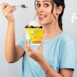 Payal Rajput Instagram – When are you grabbing your sundae? 
Feasting on my favourite polar bear DBC at newly opened store (Madhapur )🍨 
@polarbearicecreams @hyderabad_times