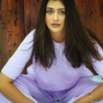 Payal Rajput Instagram - Lavender dreaming 💜💜💜 ................................ Wearing @vesture_desire 💜