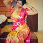 Payal Rajput Instagram - Param sundari 😜...⭐️...😜 #sareeswag 🤍